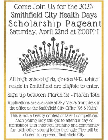 Health Days Scholarship Pageant 