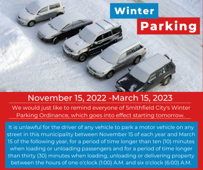 Winter Parking Flyer