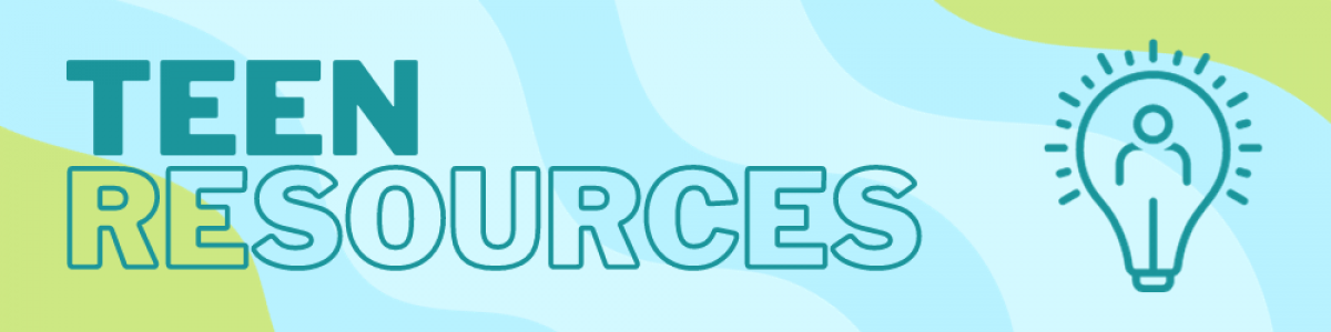 Teen Resources page banner